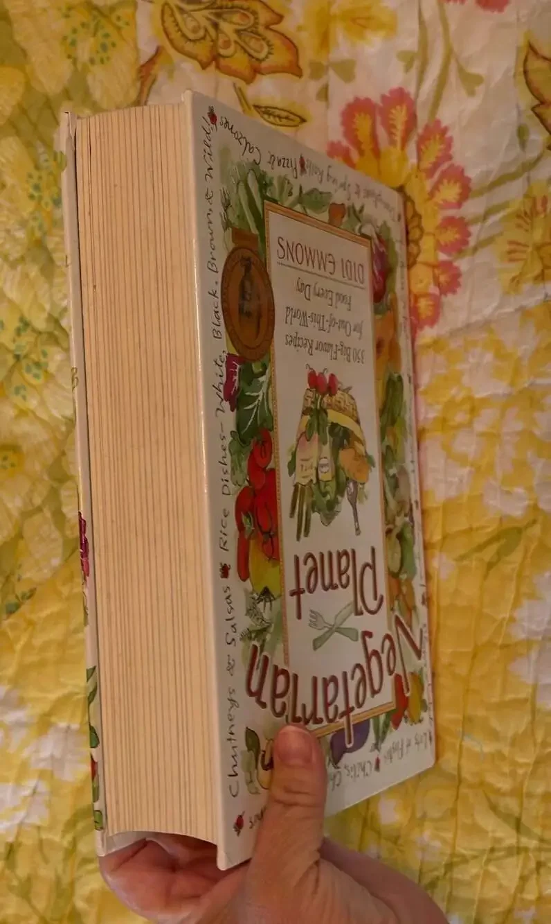 EUC Vegetarian Planet by Didi Emmons Cookbook, hardcover